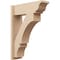 Ekena Millwork 7 1/2-in W x 22-in D x 30-in H Balboa Trad Rough Cedar Woodgrain TimberThane Outlooker, Primed Tan OUTUR075X22X30BOA04RCPR - alternate 1